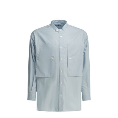 MAYFEYR - Comme Des Garçons Homme - Casual Shirt With Patch Pockets - HQB012S261SAXE