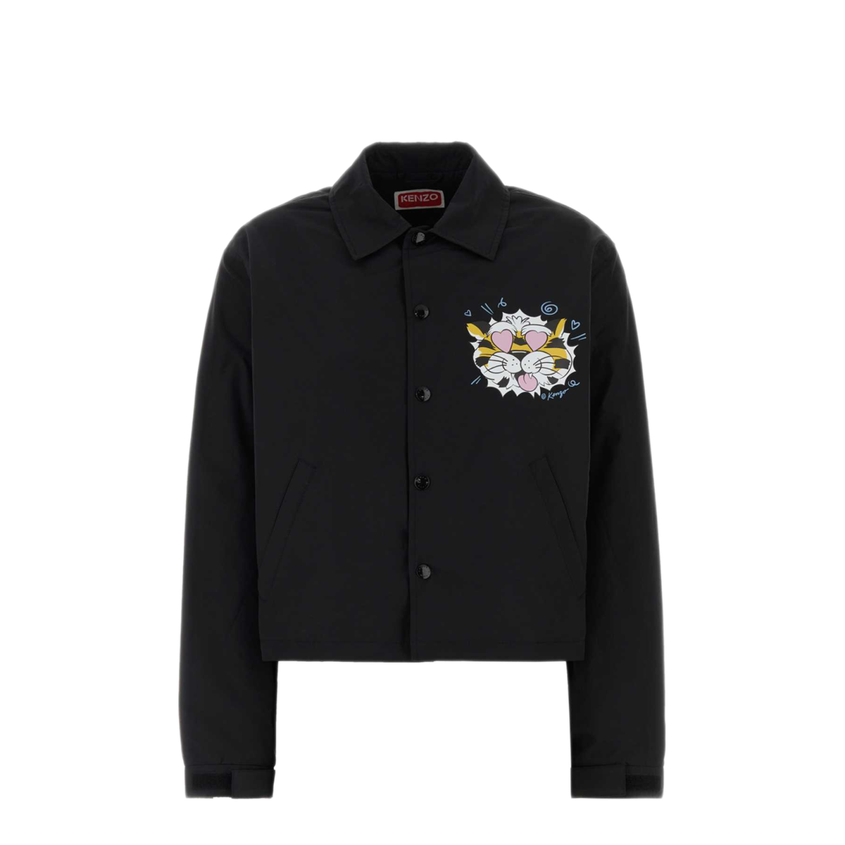 MAYFEYR - Kenzo - Wild Tiger Non Padded Coach Jacket - FG52BL2499NI99