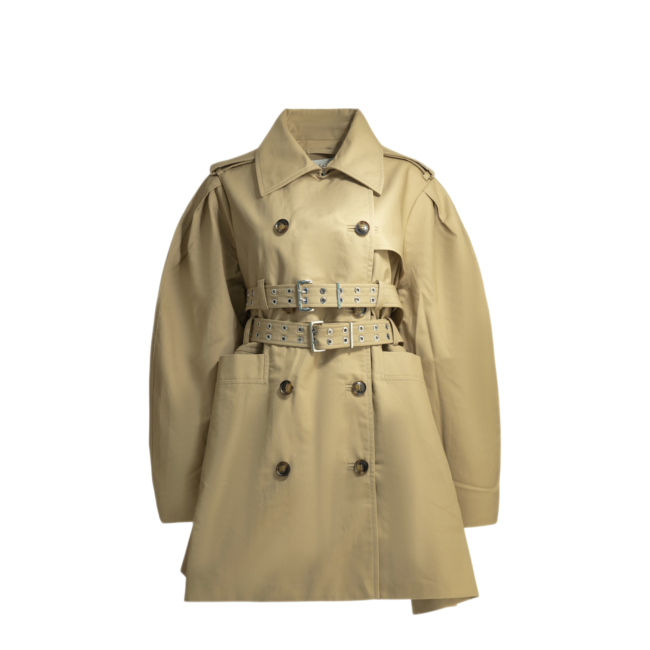 MAYFEYR - Ganni - Cotton Trench Coat - A1010100ZZR
