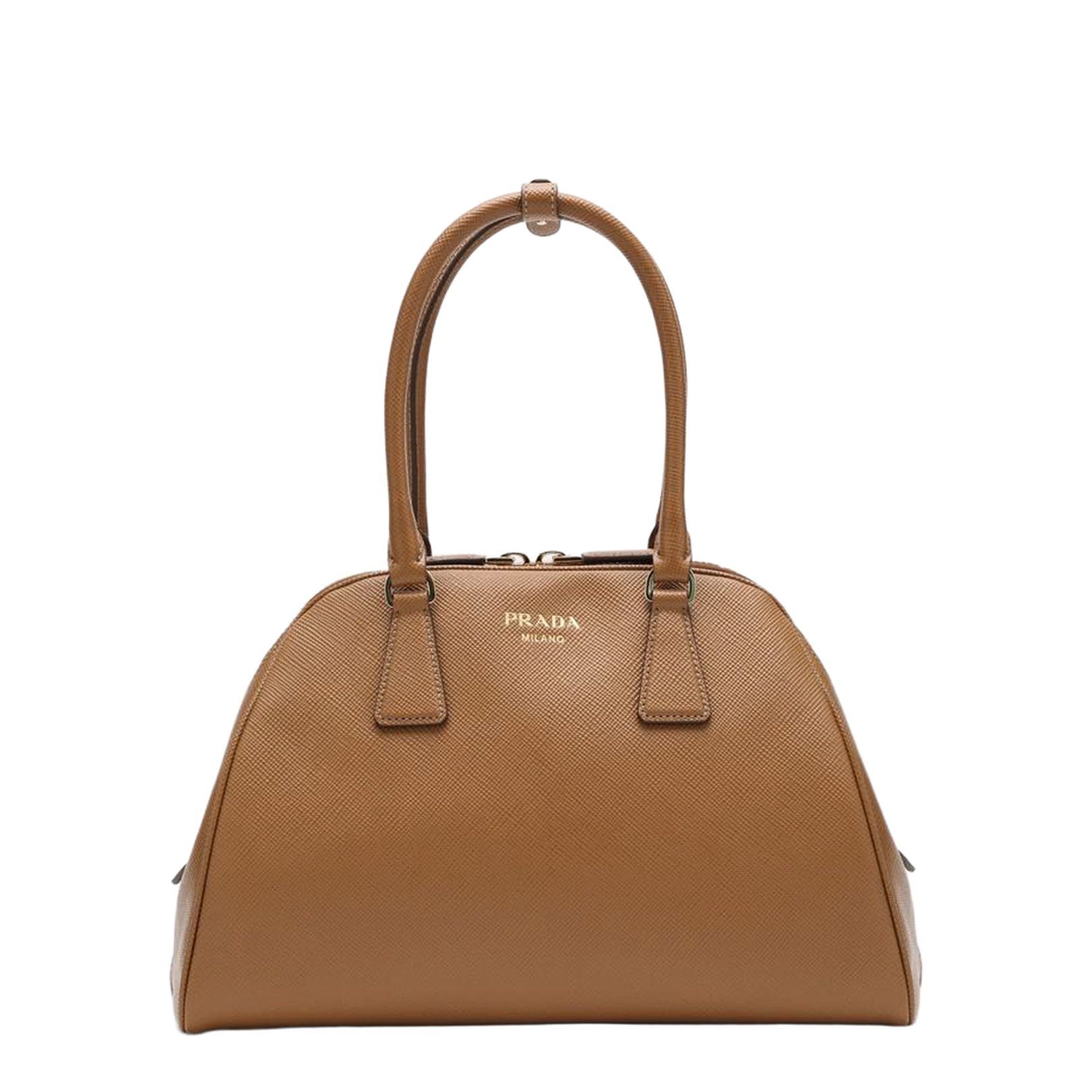 Caramel Medium Saffiano Leather Bag