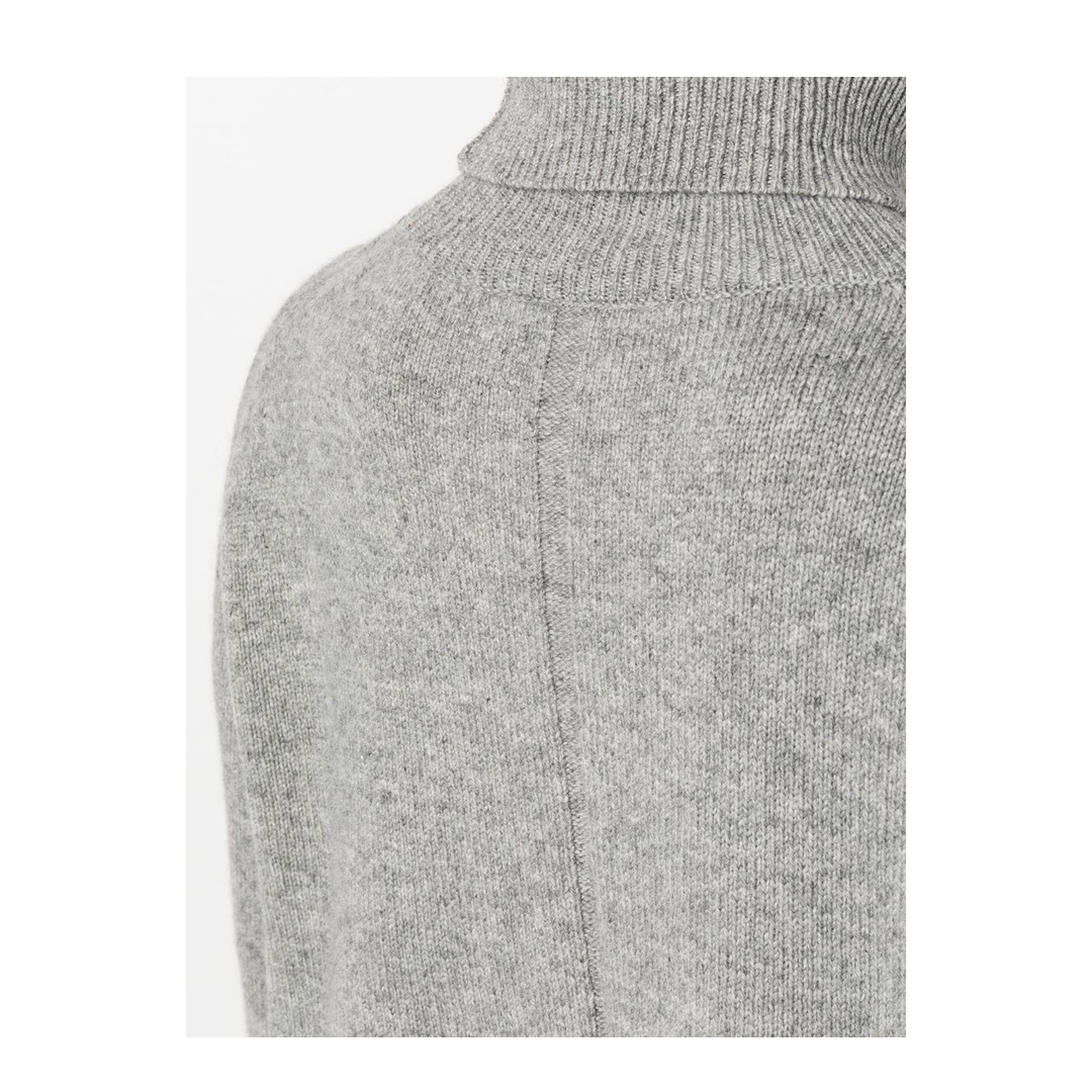 Turtleneck Grey in Wool and Cashmere