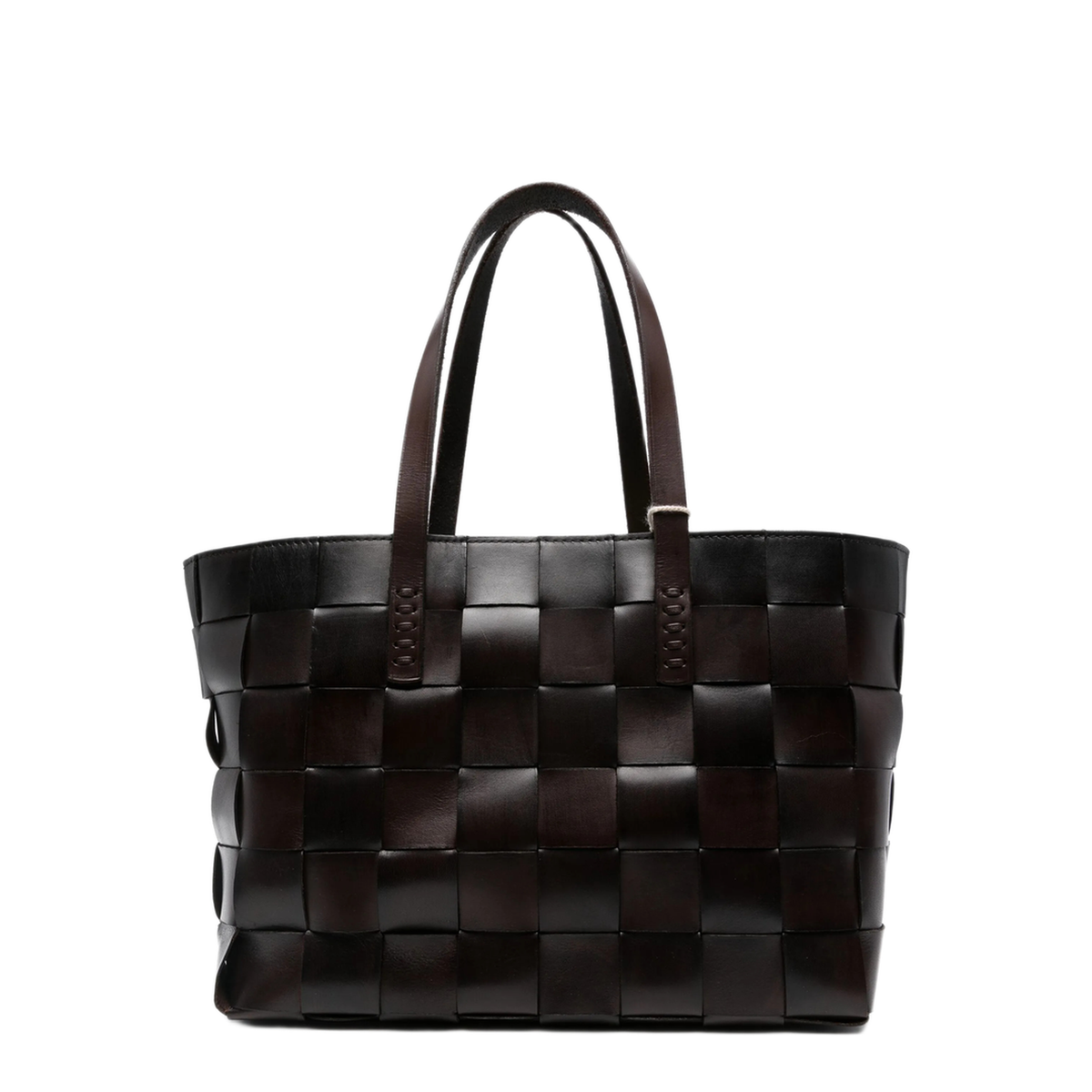 MAYFEYR - Dragon Diffusion - Brown Leather Tote Bag - 8151DKBROWN