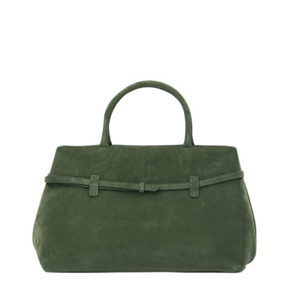 MAYFEYR - Manu Atelier - Le Cambon 35 Medium Handbag - 2026168LECAMBON35VELVETGREEN