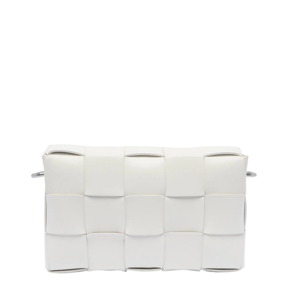Cassette Classic Canvas Crossbody Bags - White