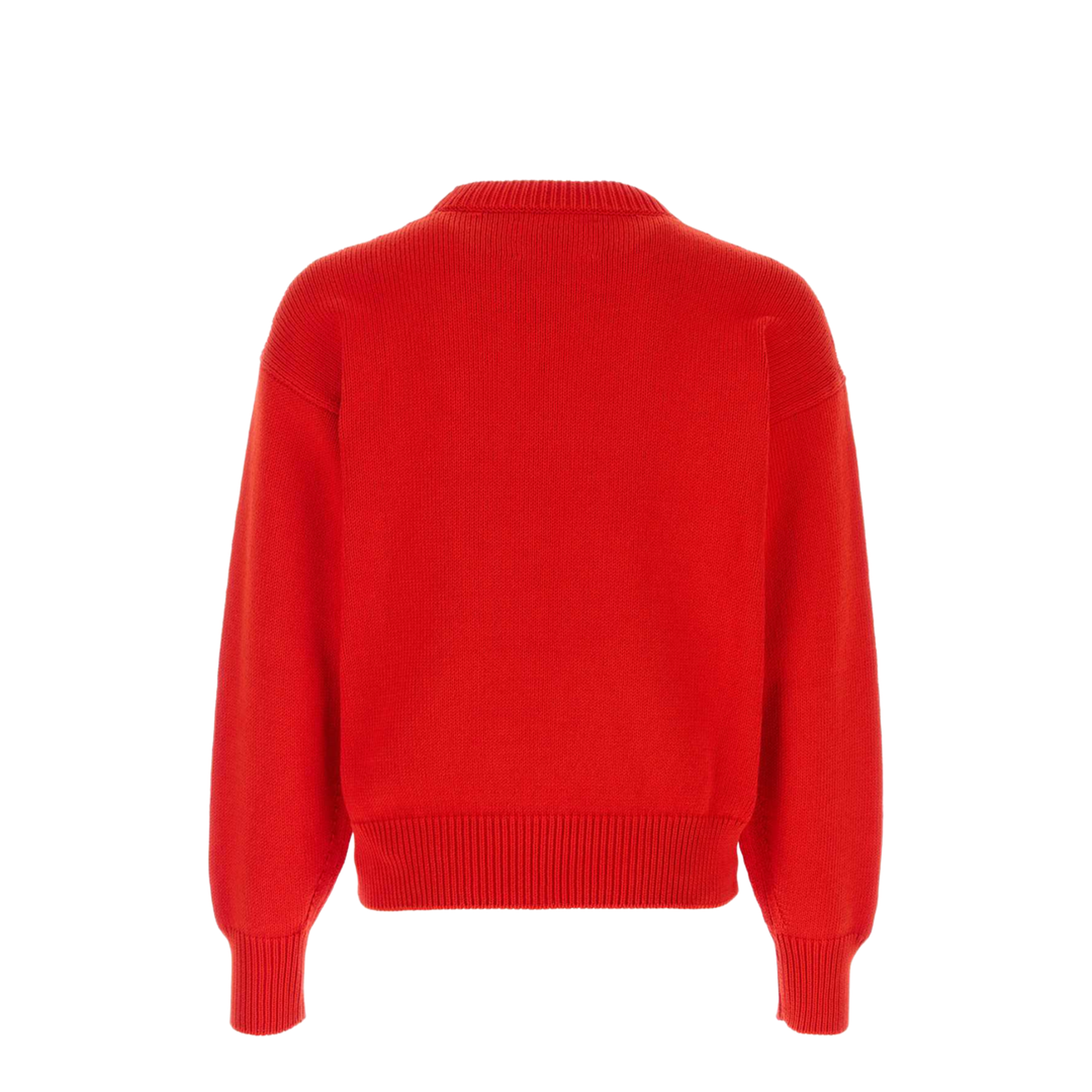 Red Cotton Sweater