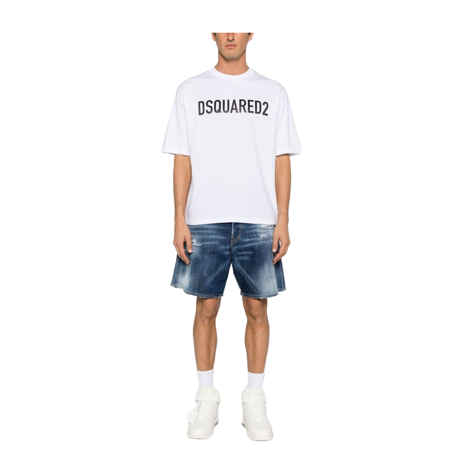 Logo Cotton T-Shirt - White