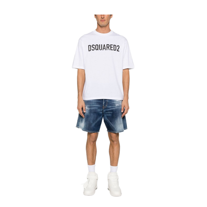 Logo Cotton T-Shirt - White