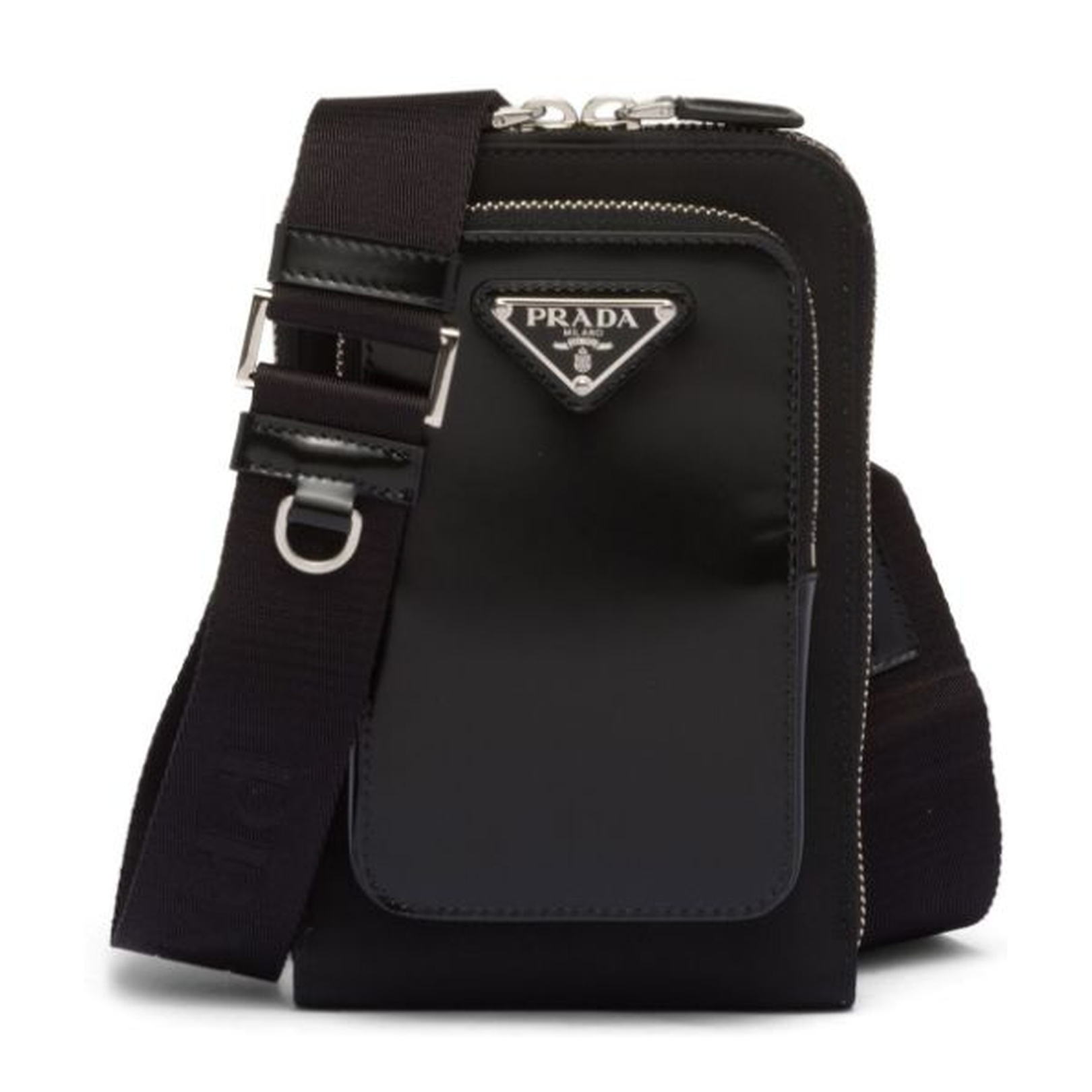 Triangle-Logo Panelled Smartphone Case