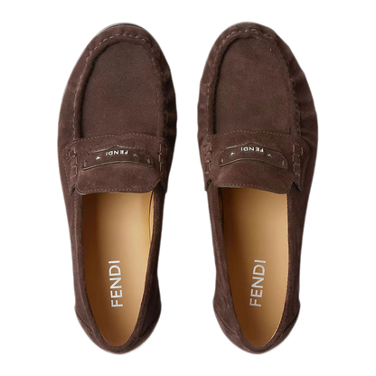 MAYFEYR - Fendi - Scrunch Loafers In Suede - 7D1995QK9F1UV7