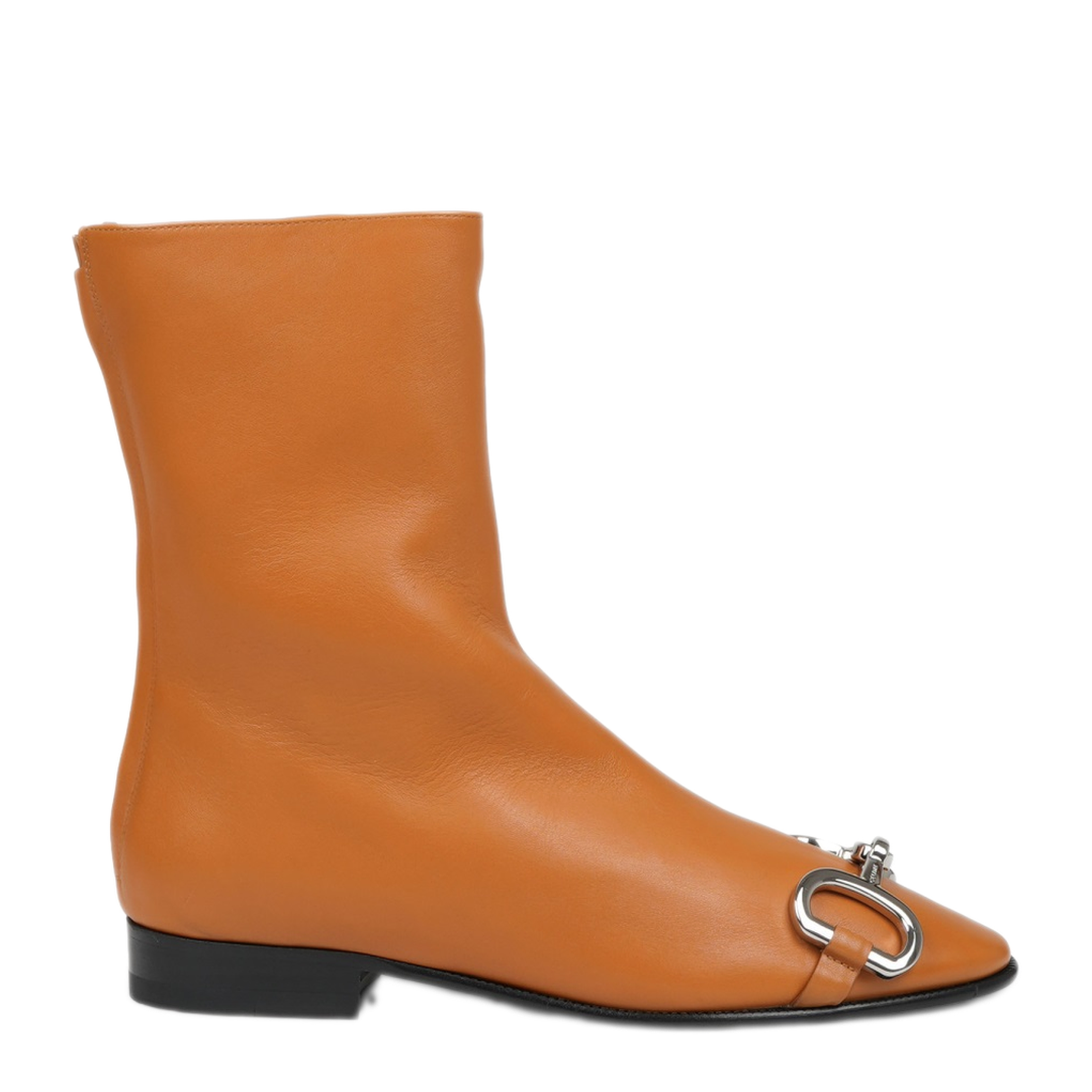 MAYFEYR - Celine - Leather Ankle Boots With Chain Detail - 366625328C03AA