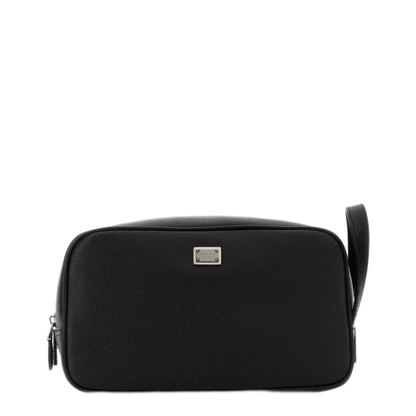 MAYFEYR - Dolce & Gabbana - Black Leather Beauty Case - BT3310BG66280999