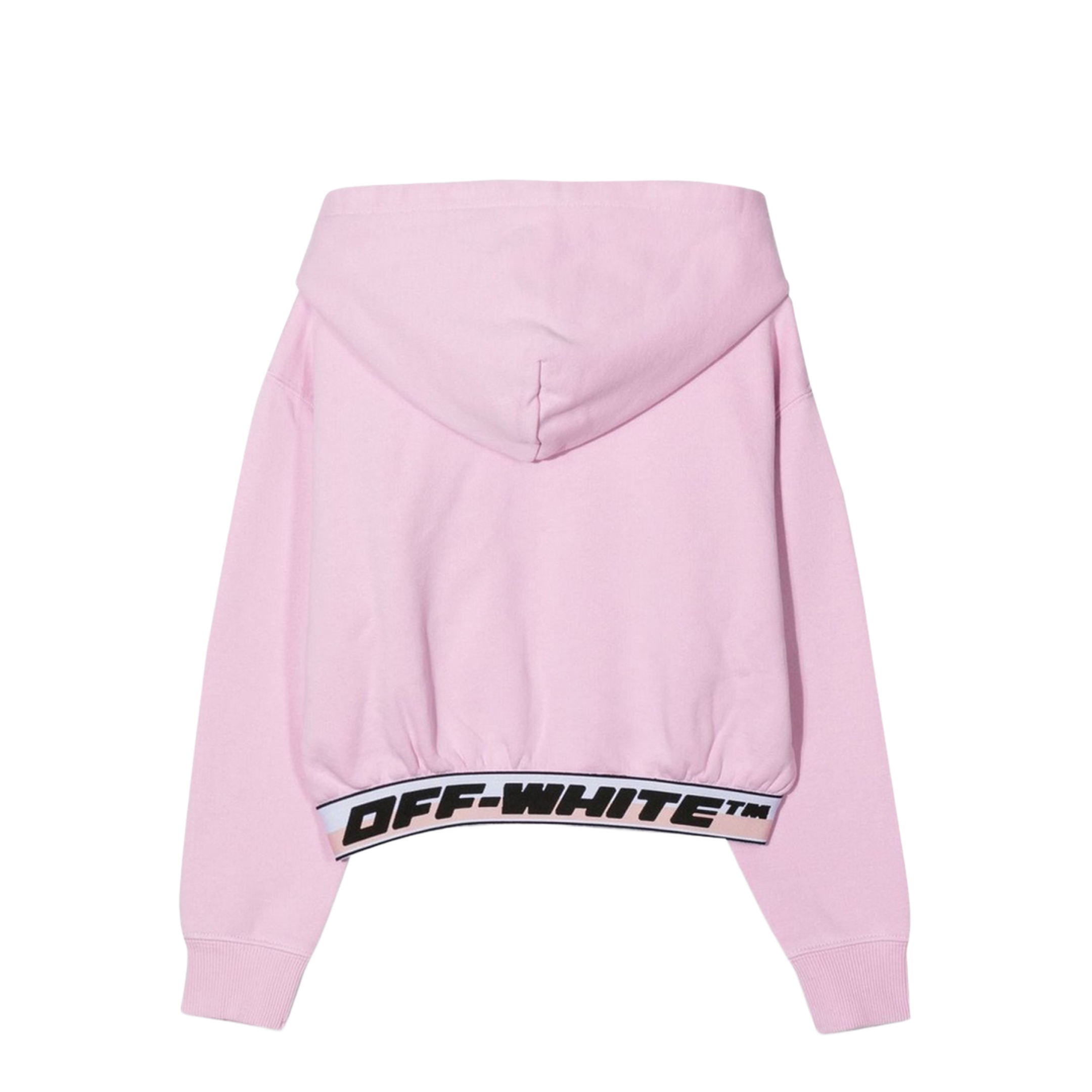 Logo Band Hoodie Crop