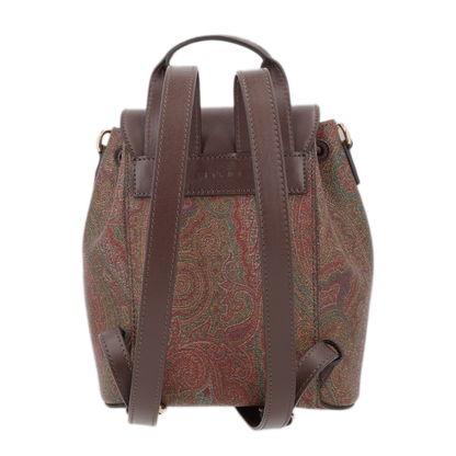 Essential S Arnica Small Jacquard Backpack - Brown