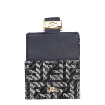 Baguette Micro Trifold Fabric Blue