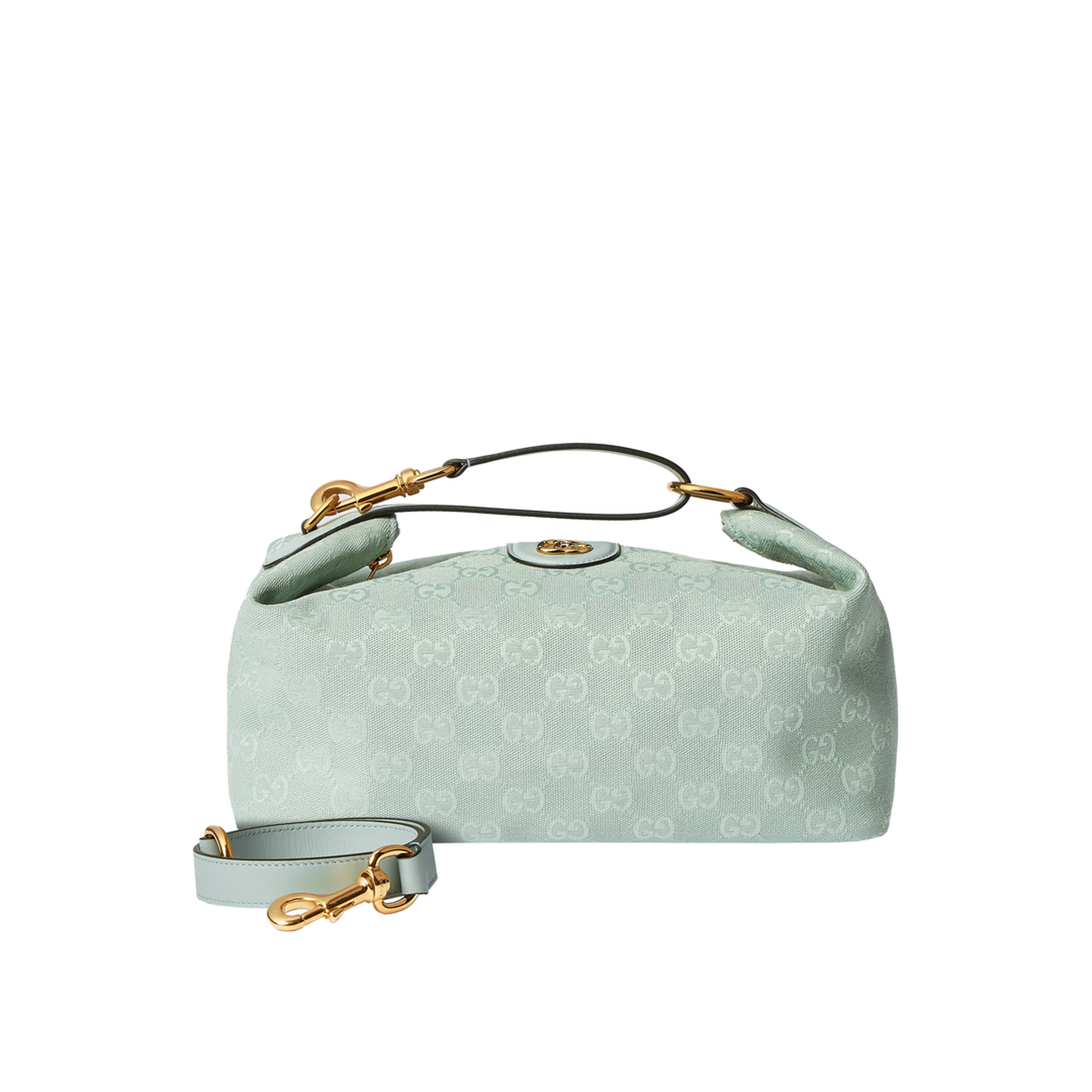 Vanity Medium Canvas Handbag - Blue