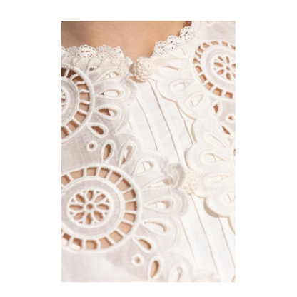 Shirt with decorative embroidery