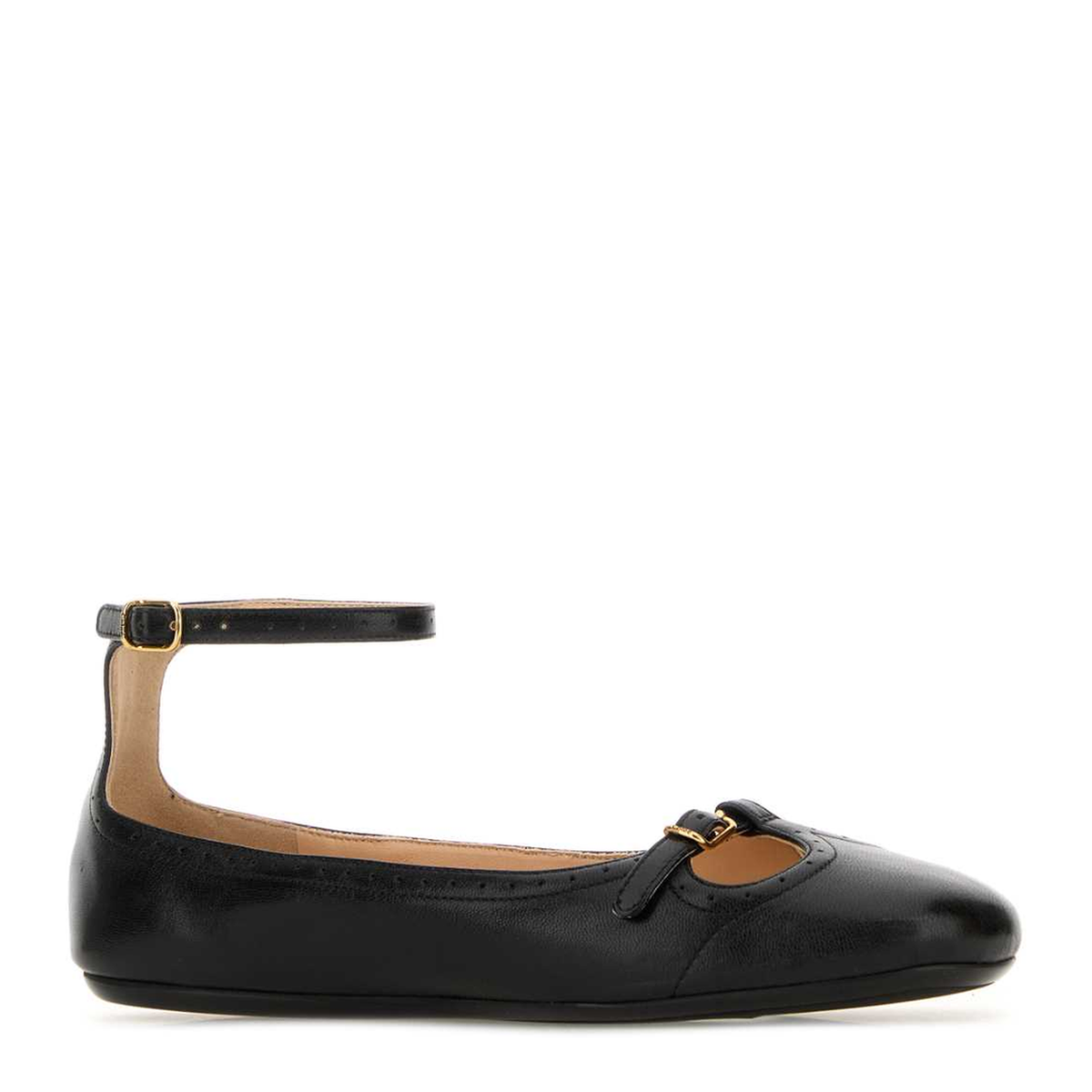MAYFEYR - Chloè - Misty Ballerinas Black Leather - CH25W13XUN001