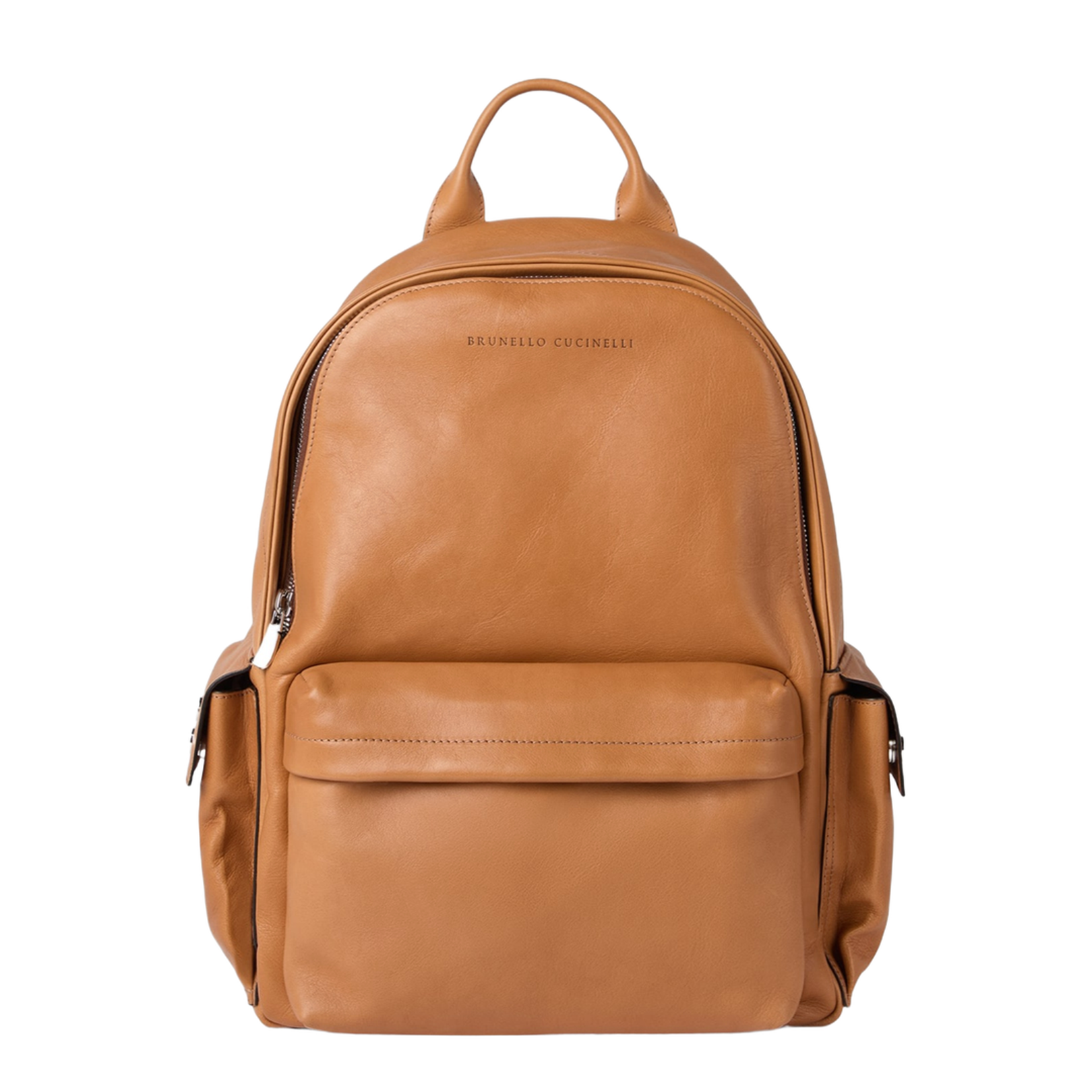 Travel Backpack in Cognac