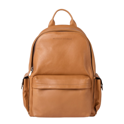Travel Backpack in Cognac