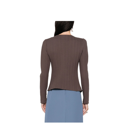 Cotton Blend Blazer Jacket