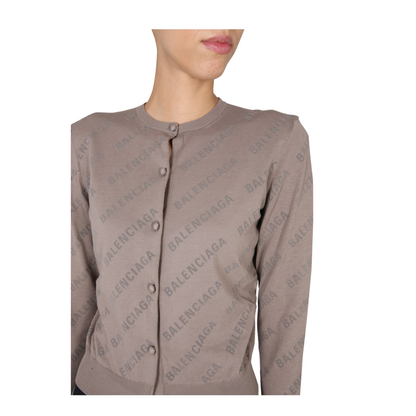 Logo Cotton Cardigan
