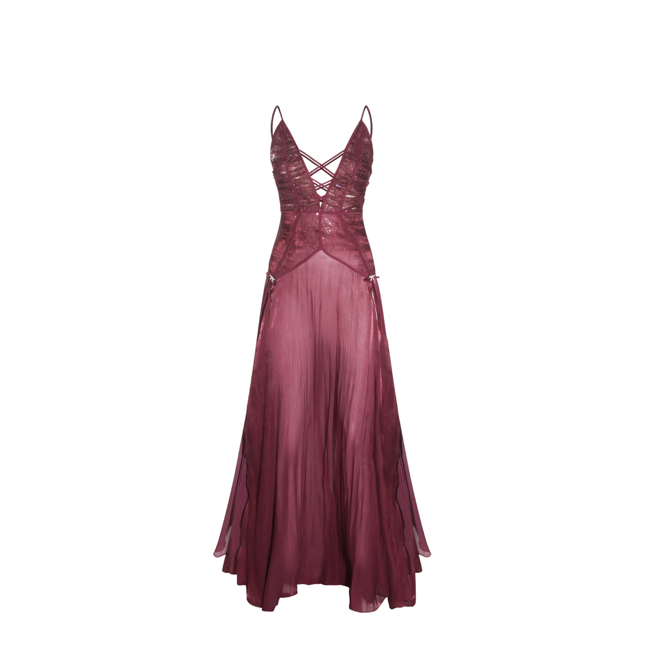 MAYFEYR - NISSA - Dresses - RRS16319BURGUNDY