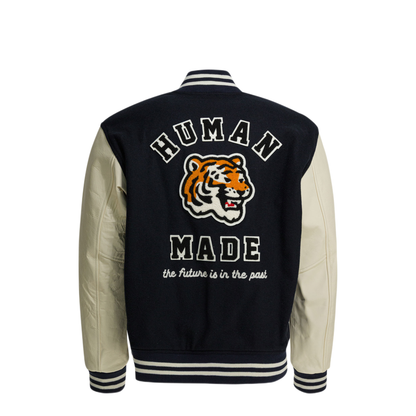MAYFEYR - Human Made - Wool And Nylon Bomber Jacket - HM30JK043NAVY