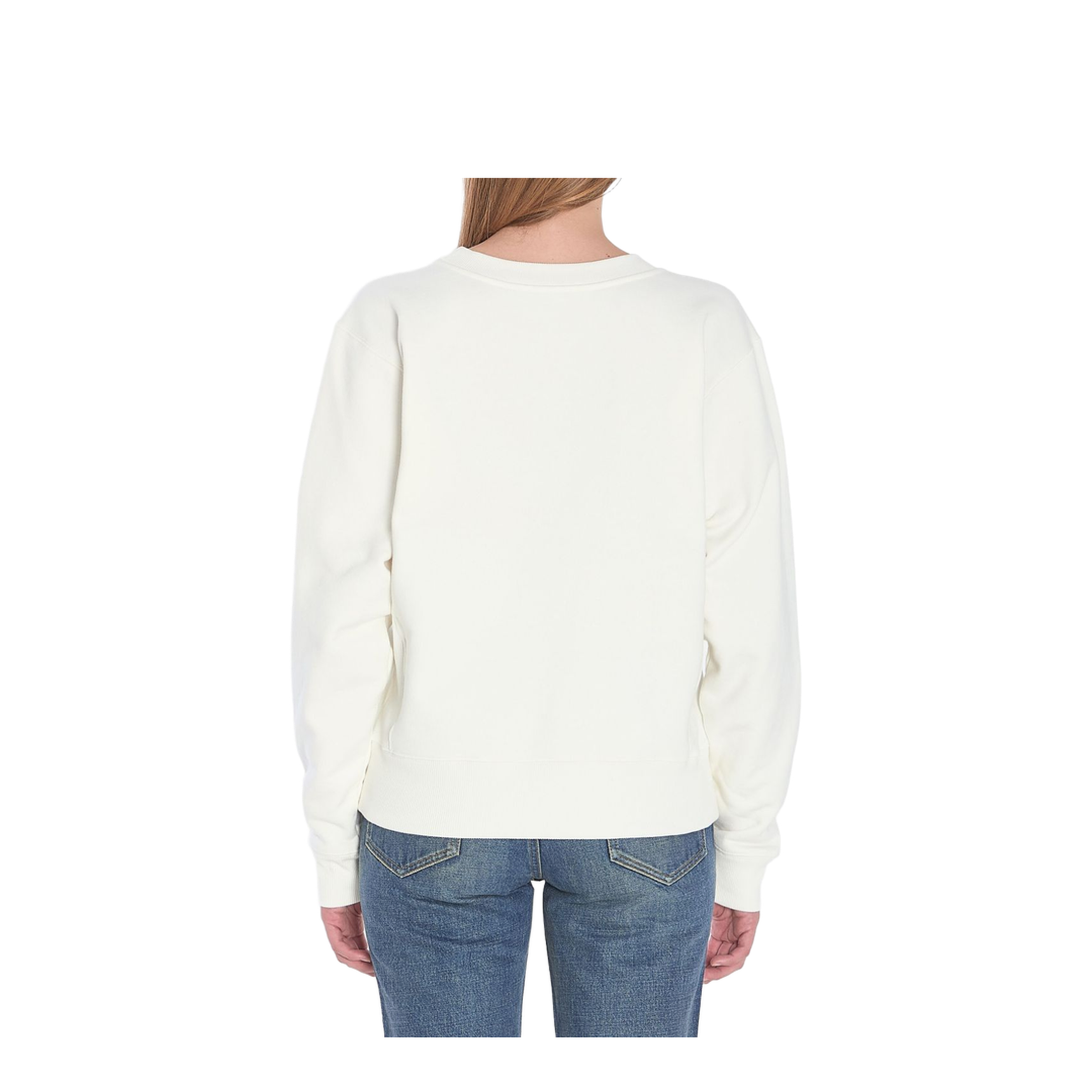 Oversized Sweatshirt in Cotton Fleece