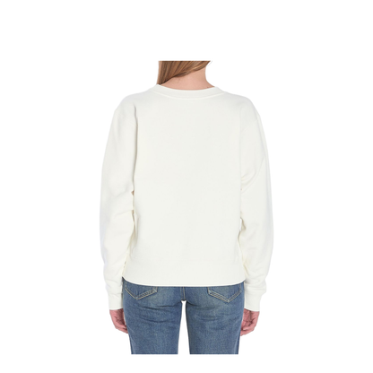 Oversized Sweatshirt in Cotton Fleece