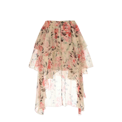 MAYFEYR - Loewe - Printed Silk Skirt - S540Y08XBEMULTICOLOR