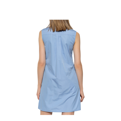 Blue Sleeveless Dress