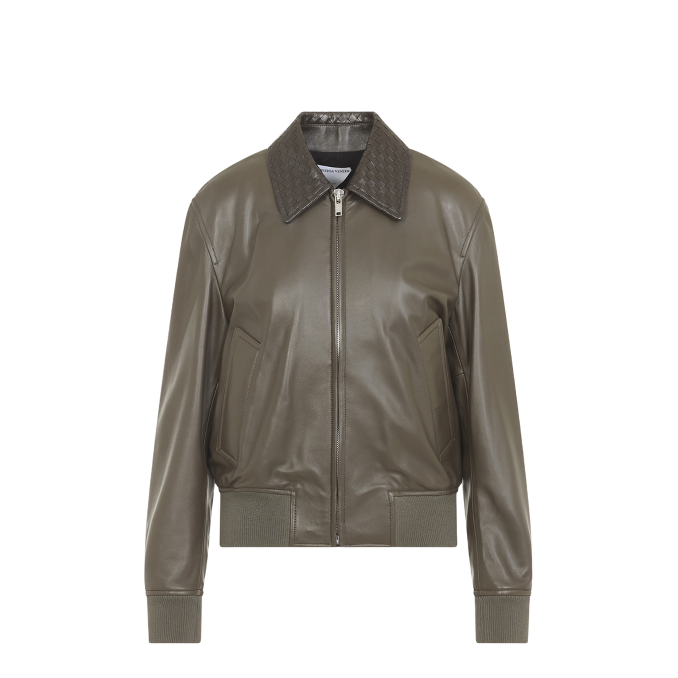 MAYFEYR - Bottega Veneta - Leather Bomber Jacket - 874736V61D0