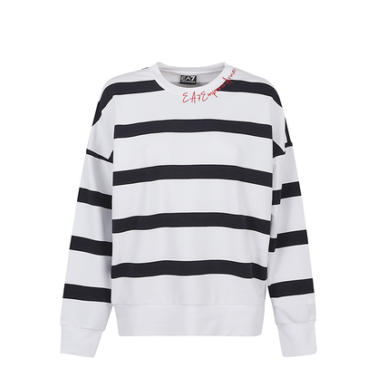 Crew-neck Sweatshirt with Long Sleeves
