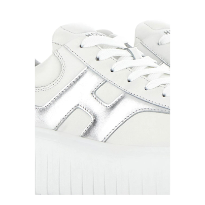 MAYFEYR - Hogan - Striped Nappa Leather Sneakers - HXW6450FE91NCS