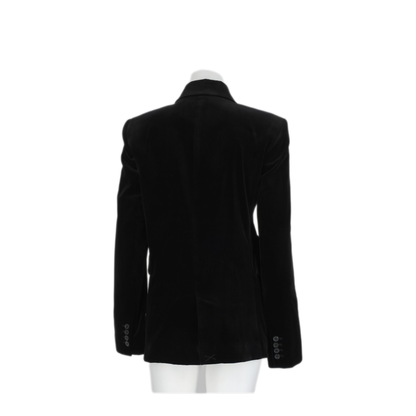 Rolo Stretch Velvet Double Breasted Jacket