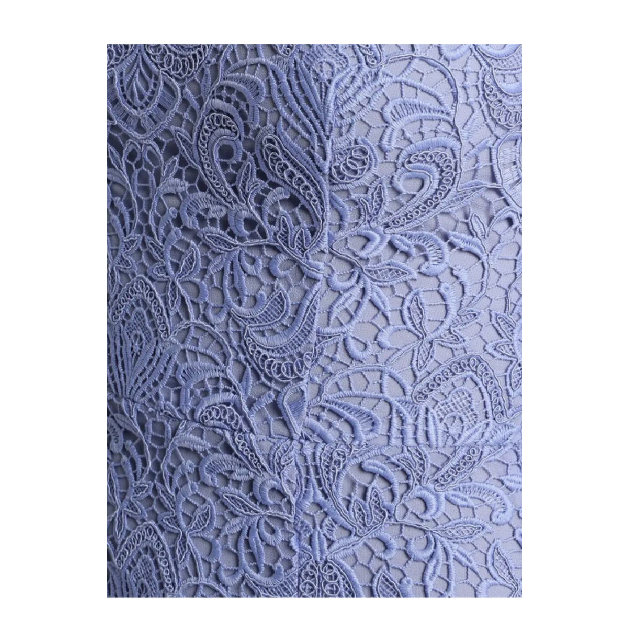 Paisley Macramé Sheath Dress