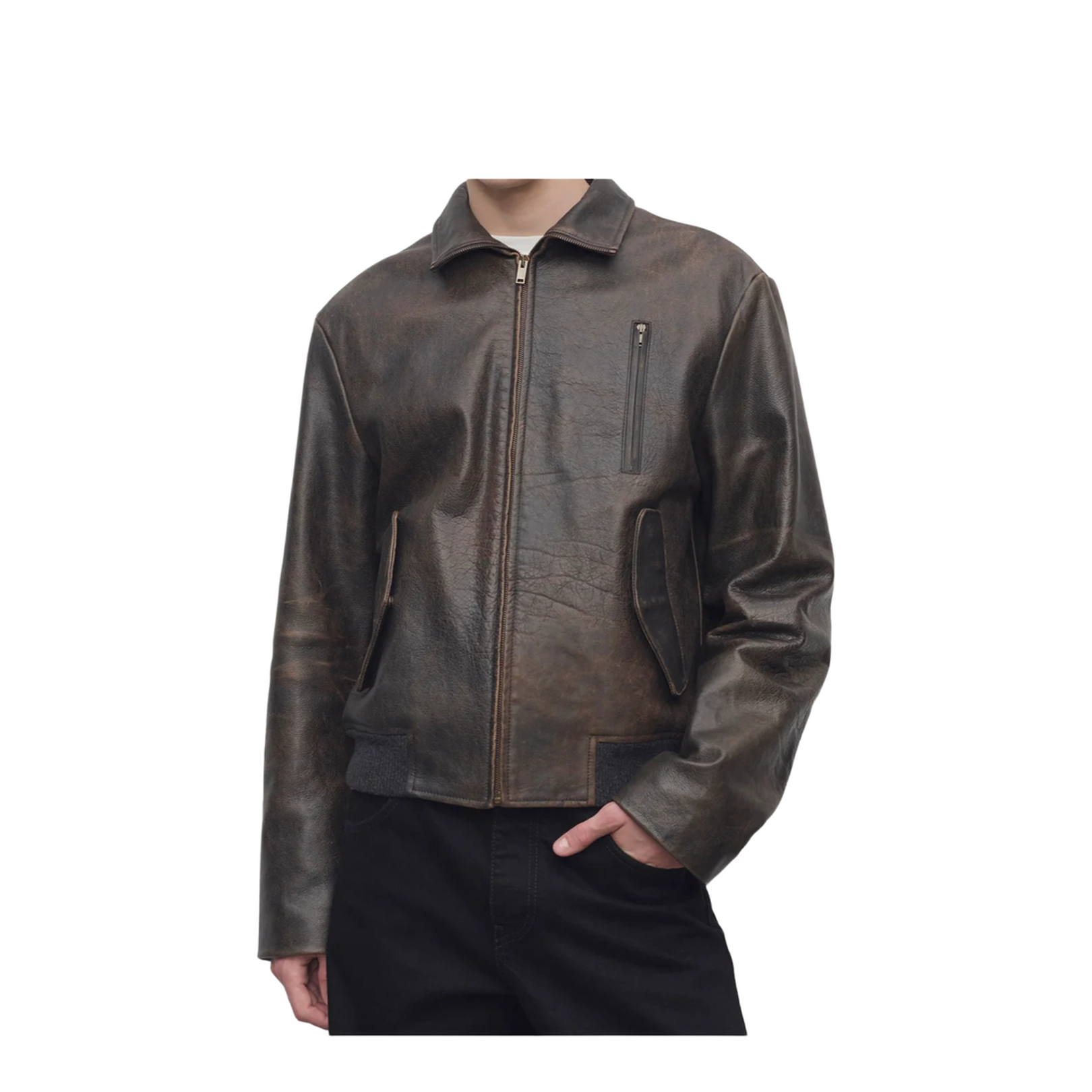 men's leather clothing