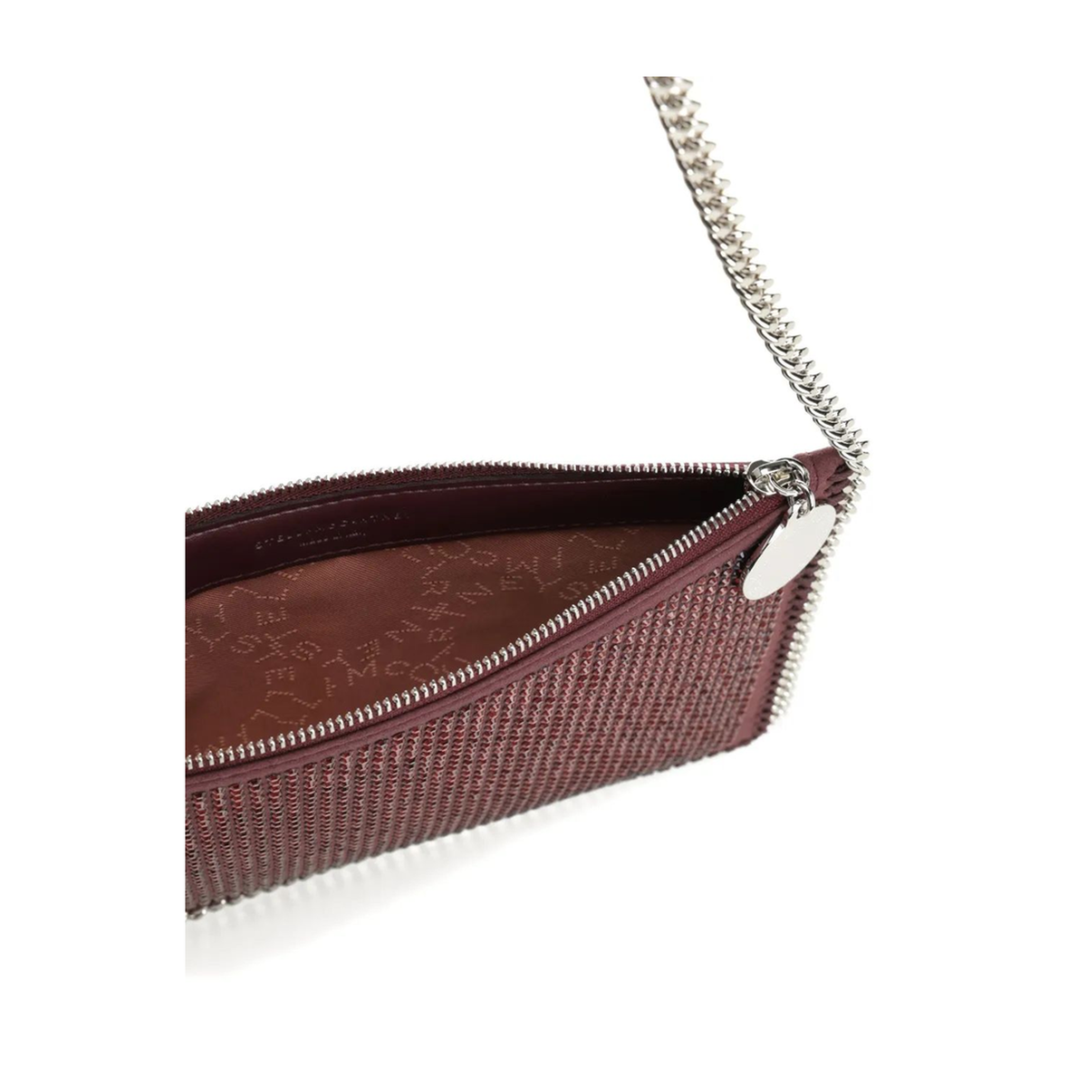 Falabella Polyester Clutch - Bordeaux