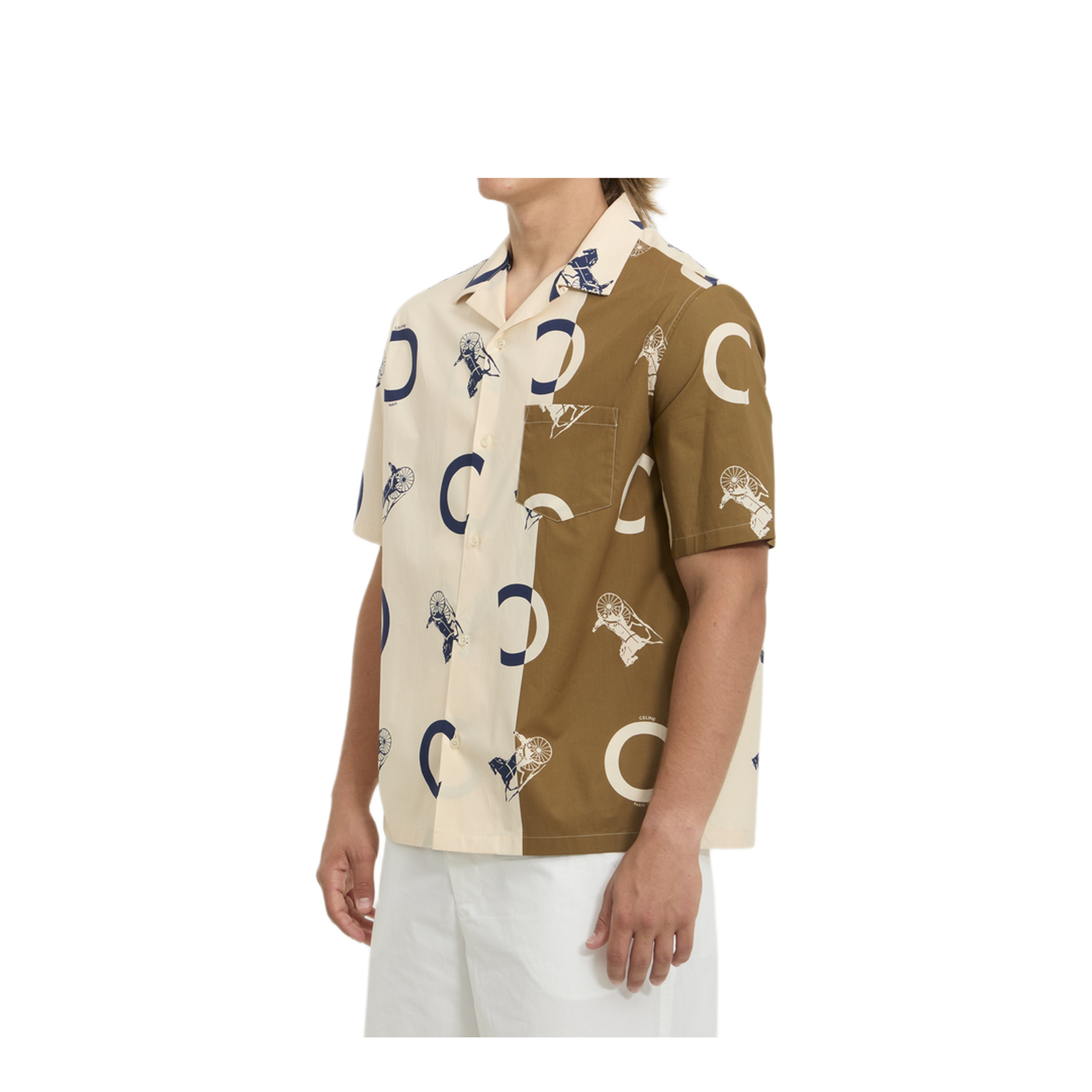 MAYFEYR - Celine - Cotton Poplin Bowling Shirt - 2C9463K2901HM