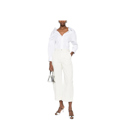 MAYFEYR - Givenchy - Cotton And Wool Cocoon Cropped Cargo Pants - BW519H164D105