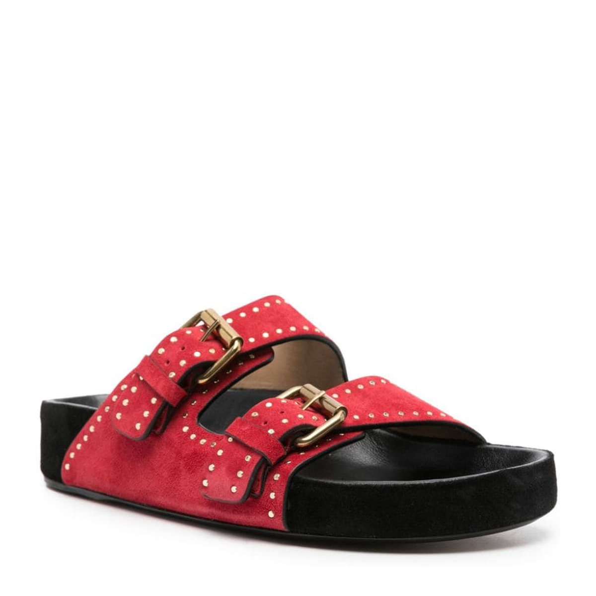 MAYFEYR - Isabel Marant - Lennyo Suede Sandals - SD0118FAB2B11S70SR