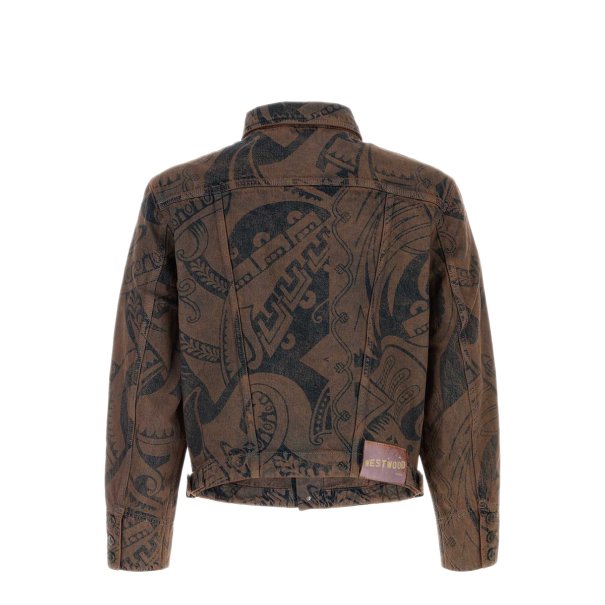 MAYFEYR - Vivienne Westwood - Printed Denim Stormrider Jacket - 2801000KW01P9K408