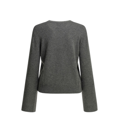 MAYFEYR - Lisa Yang - Cashmere Crewneck Sweater Dark Grey - 2022117GR