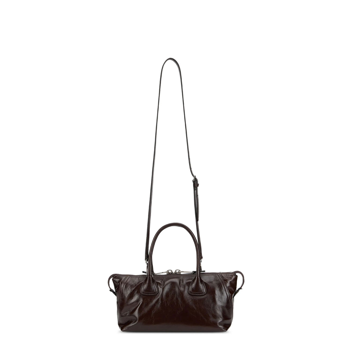 MAYFEYR - MIUMIU - Tote Bag In Leather With Embossed Logo - 5BA338VOOO2A44F0003