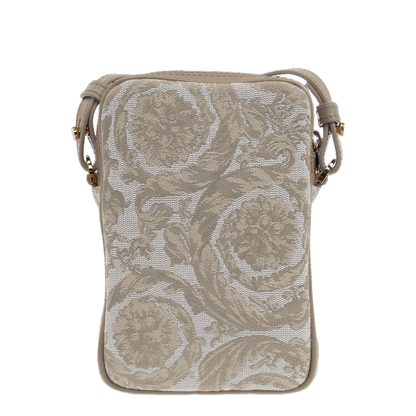 Crossbody Bag Fabric Beige/Beige