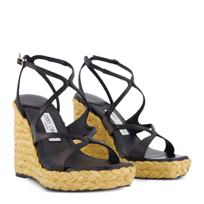 MAYFEYR - Jimmy Choo - Ayla 110 Flat Shoes - AYLA110CTQBLACK
