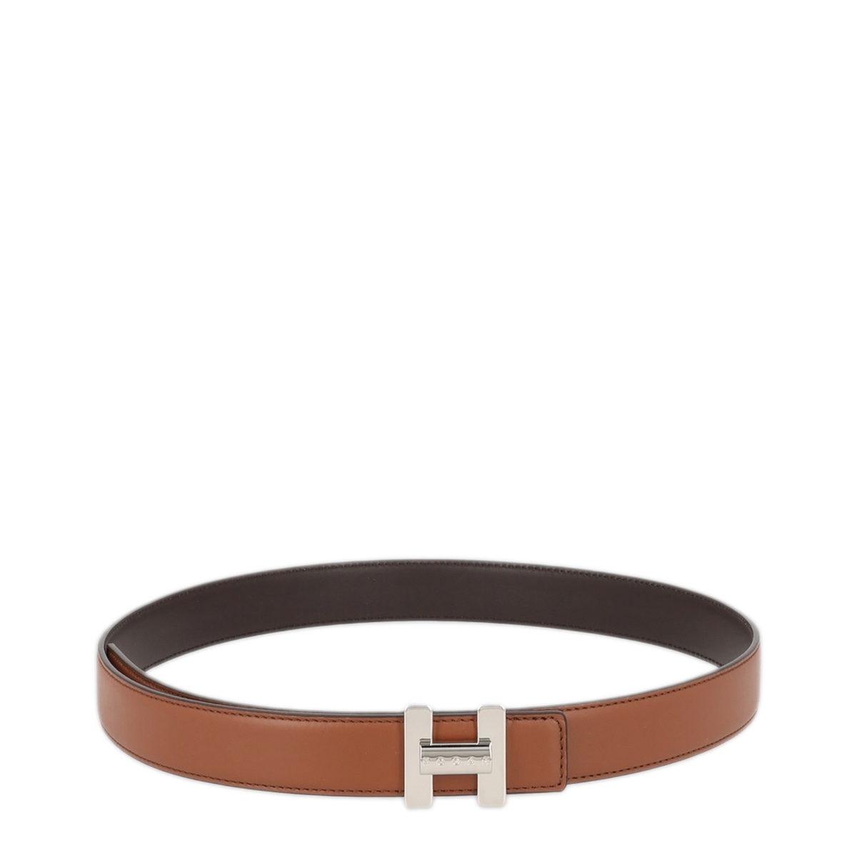 MAYFEYR - Hogan - Calfskin Belt With T Buckle - KFWC01E0100GAN0P25