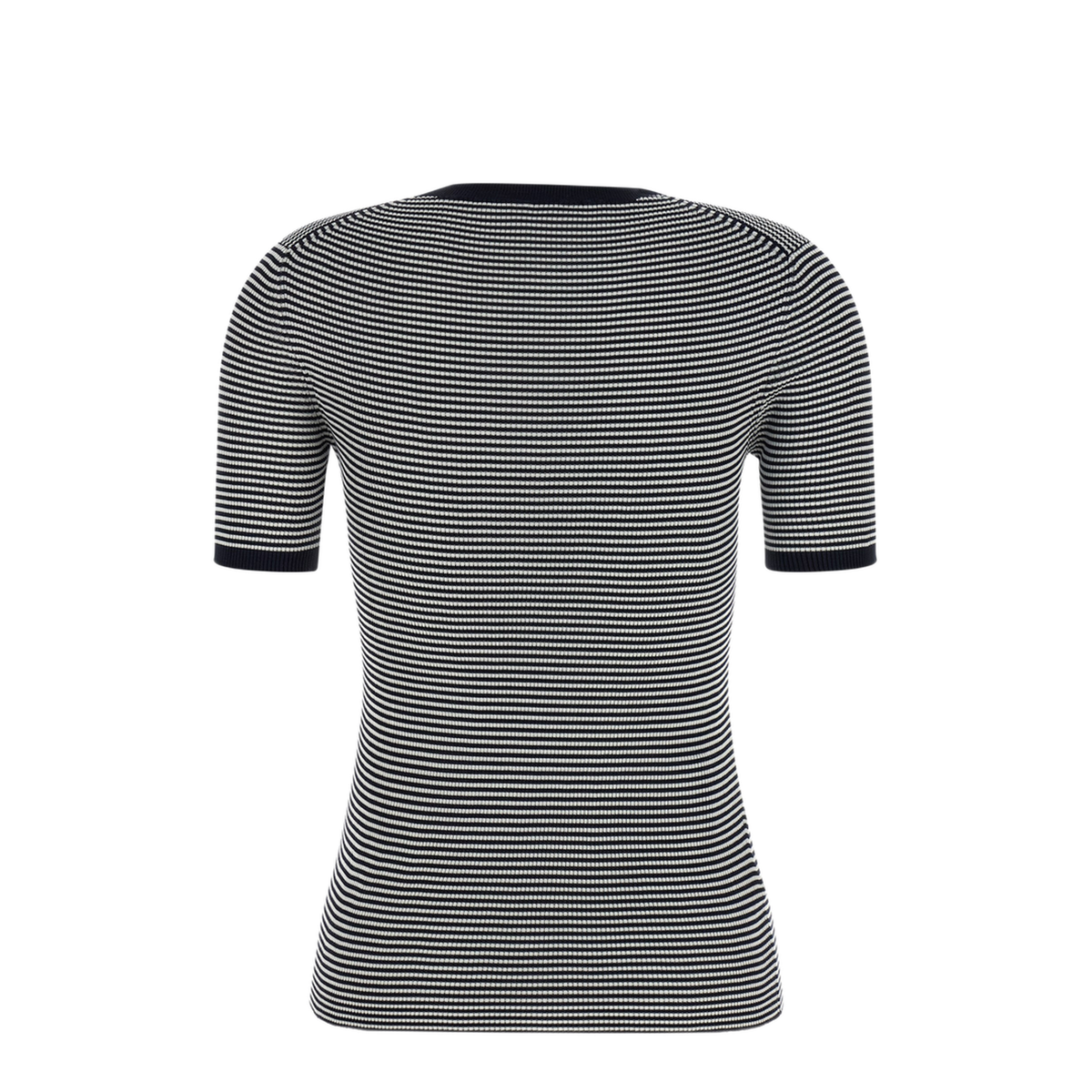 MAYFEYR - Prada - Striped Silk Crewneck Sweater With Logo - P24T1FSWMO19BVF022X