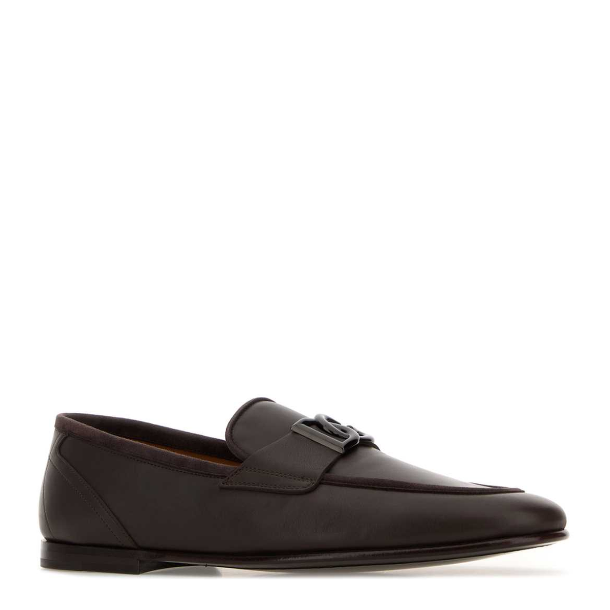 MAYFEYR - Dolce & Gabbana - Dark Brown Leather Erice Loafers - A50462A6O708H042