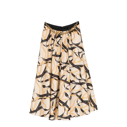 MAYFEYR - Elisabetta Franchi - Skirts Beige - GO15161E2045